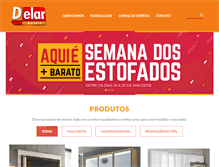 Tablet Screenshot of delar.com.br